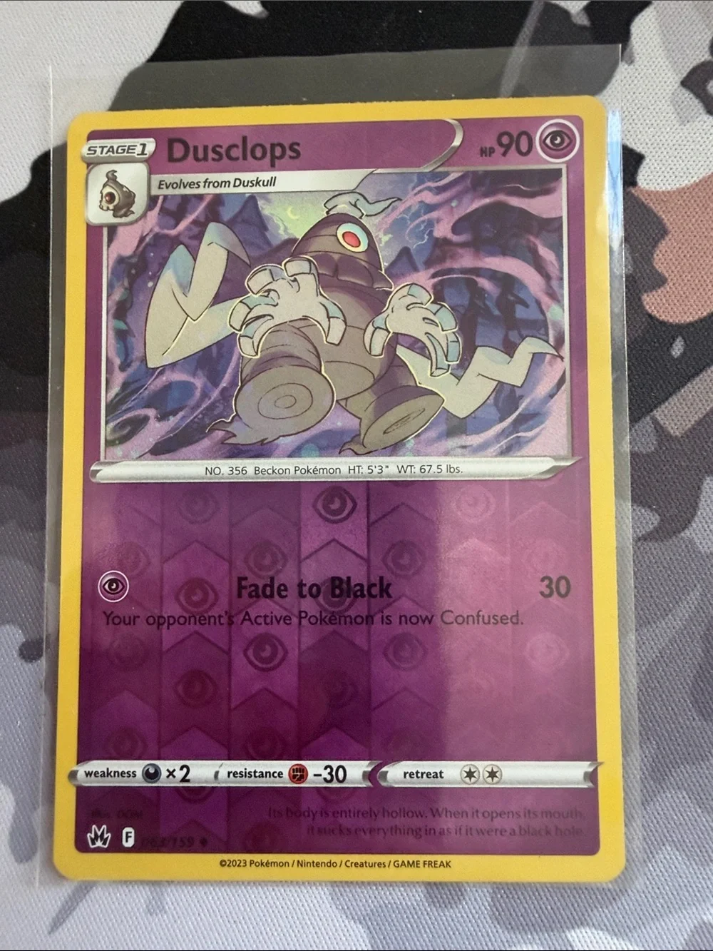 Duskull, Dusclops & Dusknoir Evolution Lot | 5 Holo Reverse Holo Pokémon ✨5/$25✨